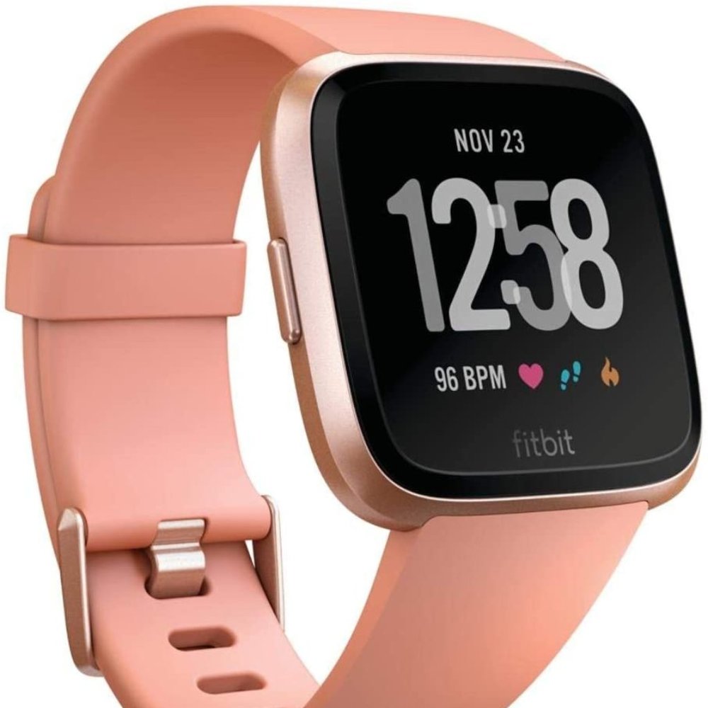 Fitbit Versa Smart Watch, Rose Gold